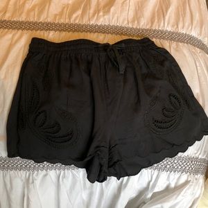 Kendal and Kylie black shorts